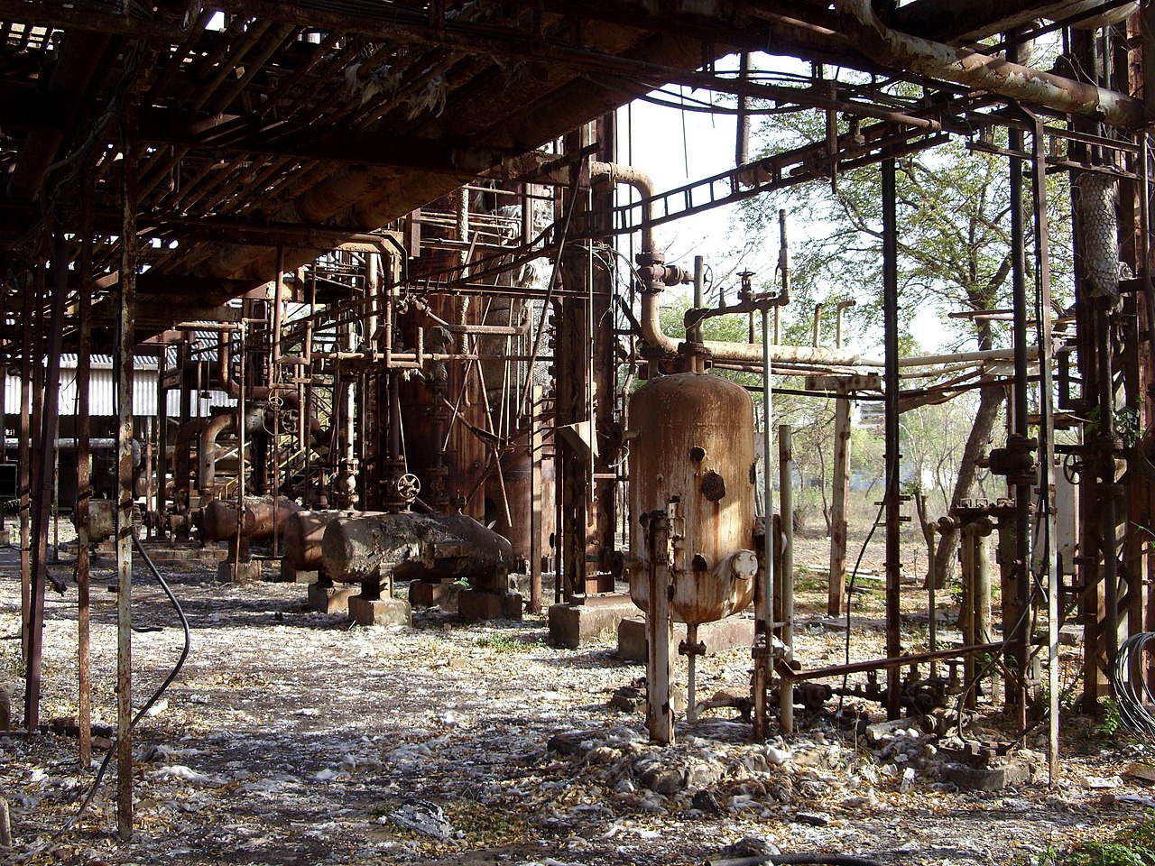 Site of Bhopal disaster, 2010.