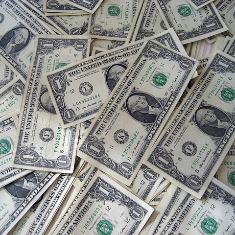 dollar bills