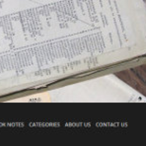 Clios Current Blog Header With spread out papers and a coffee cup.